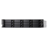QNAP TS-h1886XU-RP-R2 Enterprise Rackmount NAS Sistem File ZFS, Penyimpanan Hibrida dengan Ketersediaan Tinggi, Dioptimalkan untuk Virtualisasi.