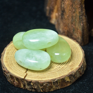 Joyas Janni, Colgante de Jade Serpentina, Placa de Driststone, 30x20mm, Forma de Lágrima, Orificio de 2.5mm, Multicolor, Unisex, Hecho en China - Product Image 3
