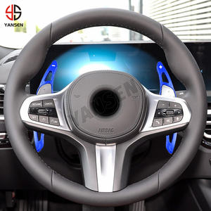 BMW 2 3 4 5 6 7 8シリーズG22 G30 G32 G11 G14 X3 X4 X4 X5 X6 7 G01用カーステアリングホイールシフトパドルシフターエクステンション - Product Image 5