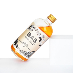 500ml 16oz 8oz thuốc cà phê nước giải khát Kombucha hổ phách Boston Vòng chai thủy tinh với màu đen polycone cap - Product Image 5