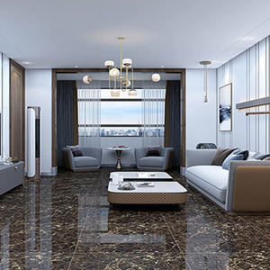 Phúc kiến cao 800x800 hiện đại màu đen gốm sàn gạch đầy đủ đánh bóng men 600x600 màu tối gạch cho khách sạn KTV phòng phòng khách - Product Image 4