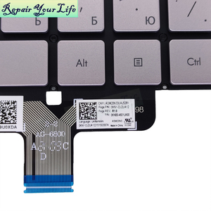 UA ยูเครนคีย์บอร์ดเรืองแสงสำหรับ <span class=keywords><strong>ASUS</strong></span> <span class=keywords><strong>Zenbook</strong></span> 14X UN5401 UM5401 UX5401 UX5401Z UX5400 UX5400Z <span class=keywords><strong>UX5400EA</strong></span> 0KNB0-4601UA00 คีย์บอร์ด - Product Image 5