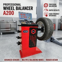 Équilibreuse de roues ZeHoo pour véhicules, auto-étalonnage, équilibrage de pneus pour SUV, fourgonnette, pick-up, pratique pour atelier