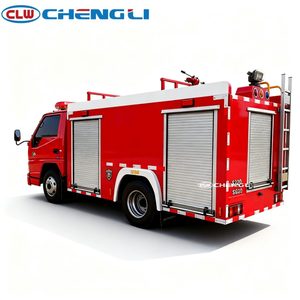 Camión de Emergencia Contra Incendios JMC de 2000L para Transporte de Agua a Alta Presión con Monitor Contra Incendios y Tubería de Extinción de Incendios - Product Image 2