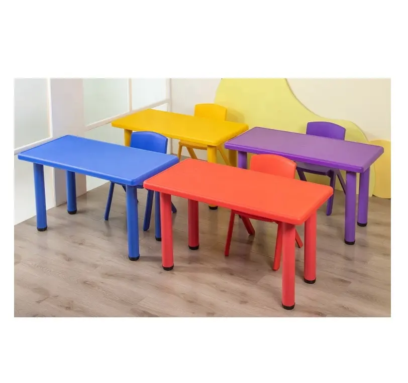 Al aire libre estable escritorio infantil Centro de Estudio de los niños sillas de mesa de vivero jardín Jardín de la casa