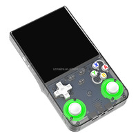 Nouvelle console de jeu R36 Ultra, système Linux, mini manette de jeu, écran 4 pouces, console de jeu classique R36 Ultra, jeux de course 3D avec manettes