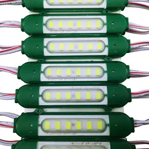 模块发光二极管12V 24v smd 5730 rbgw标志新透镜rgb廉价2835标牌上标印刷电路板6迷你灯注入发光二极管模块