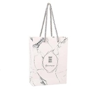 Sacs en papier d'emballage artisanal de luxe imprimés sur mesure, papier métallisé sous vide, sérigraphie, plastification, logo personnalisé pour cadeaux de bougies