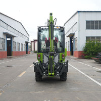 Pengiriman Gratis Mesin EPA Euro 5  Front Loader Dengan Backhoe Mesin EPA Backhoe Loader Mini Excavator Wheel Backhoe Loader