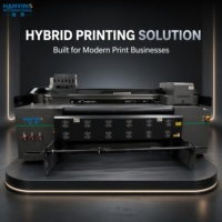Nouvelle machine d'impression hybride à solvant écologique entièrement automatique de 1900 mm pour bannières en vinyle et films réfléchissants