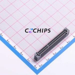 MECF-30-01-L-DV-WT Gold Finger <b>Connector</b> SMD,P=1.27mm <b>Connector</b> 1.27mm 60P Vertical Mount Copper Beryllium - Product Image 2