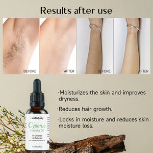 OEM Venta al por mayor 100% Pure Natural Organic Cyperus Rotundus Aceite esencial para la depilación de la piel Aceite de depilación - Product Image 6