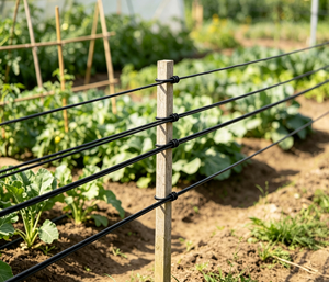 Fil de support en polyester multi-usages pour serres et jardins domestiques, cordes agricoles pour treillis de plantes grimpantes, arbres fruitiers et légumes - Product Image 1