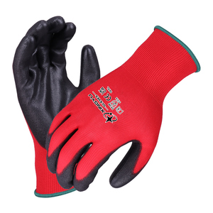 Guantes de Seguridad XINGYU al por Mayor, Certificación CE EN388, Recubrimiento de <span class=keywords><strong>PU</strong></span> de Calibre 13, Guantes de Trabajo Finos y Flexibles para Jardinería, Construcción y Electrónica - Product Image 1