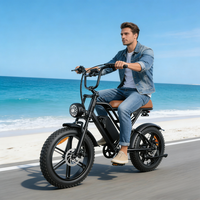 Vélo de montagne électrique sans balais G60 UK, pneus larges, suspension intégrale, 30 mph, écologique, pour adultes, prix de gros