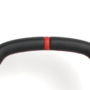 Volant de voiture en cuir perforé chauffant personnalisé de haute qualité pour Chevrolet <span class=keywords><strong>Corvette</strong></span> C8 2020 2021 - Product Image 3