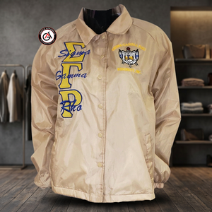 Sigma-Chaqueta de estilo personalizado para mujer, cazadora de entrenadores con bordado gama Rho, SGR - Product Image 2