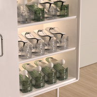 Choix amusant 2024 Ultra-haute qualité Portable étagère à chaussures organisateur nouveauté Rectangle PET plastique économiseur d'espace pour un usage domestique