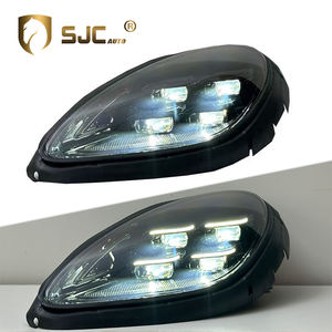 用于保时捷Macan 95b.1 95b.2 14-20前照灯的SJC汽车零件照明系统升级到95b.3全发光二极管矩阵前灯总成 - Product Image 1