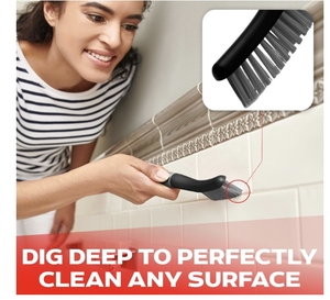 Depurador de ducha para limpieza de muebles con mango ergonómico y cerdas duraderas para interiores cepillados - Product Image 5