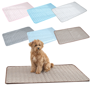 Yaz soğutma Pet buz ipek Mat nefes kaymaz Anti-Bite köpek kediler Pet Mat - Product Image 2