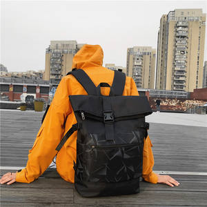 Mochila Personalizada con Parte Superior Enrollable, Mochila para Portátil, Mochila Deportiva Informal para la Escuela, Mochila Impermeable de Poliéster OEM - Product Image 1