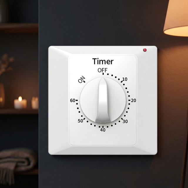 Countdown Timer Switch 30Min Kitchen Digital Electrical Timer AC 220V 10A
