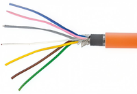 Kabel 530029, Kabel Berpelindung Poliuretan, Sensor Perpindahan Magnetostriktif Seri R Jalur Sinyal Khusus