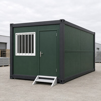 Maison préfabriquée en conteneur, bureau de chantier portable, logement pour travailleurs