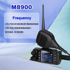 Mini mobil radyo anyzm8900 Android radyo ZELLO/gerçek PTT /POC yıldız araba radyo 4G Sim kart Walkie Talkie ile çalışmak - Product Image 6