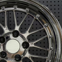 Jantes de voiture muscle forgées sur mesure en 6061-T6 chromées 5x120.65/114.3/120 pour Plymouth Cuda Pontiac GTO Firebird Trans Am Scion FR-S