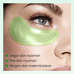 KORMESIC Bpom Certified Private Label 7g Aloe Vera Eye Mask Green <b>Cooling</b> Hyaluronic Acid Silicone Eye <b>Pad</b> for All Skin Types - Product Image 6