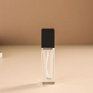 5ml 10ml Spray Sample Perfume Small <b>Refill</b> <b>Travel</b> <b>Bottles</b> Glass square Shape Perfume Container - Product Image 6