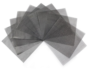 Malla de alambre negra tejida en espiga de 60 mallas, certificada ISO, para filtración en corte, soldadura y doblado, para granulación de partículas de plástico PVC - Product Image 6