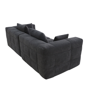 Divano Moderno Nordico in Tessuto, Imballato in Scatola, Arredamento per Soggiorno, Divano Comprimibile - Product Image 5