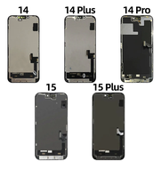 Nouvel ensemble d'affichage OLED GX et JK pour IPHONE X XS 11 PRO 12 12 Pro12 PM13 13 Pro 14 15 16 17 GX OLED lcd assembly