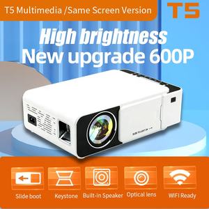 2023 <span class=keywords><strong>moins</strong></span> <span class=keywords><strong>cher</strong></span> nouveau T5 Smart Portable version de base LCD LED vidéo à domicile Full HD 600P LED <span class=keywords><strong>projecteur</strong></span> de cinéma maison - Product Image 2