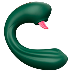 G-Spot Control Female <b>Vibrator</b> with Remote for Couples-Waterproof USB Rechargeable 8 Frequencies Dark Green & Purple - Product Image 2