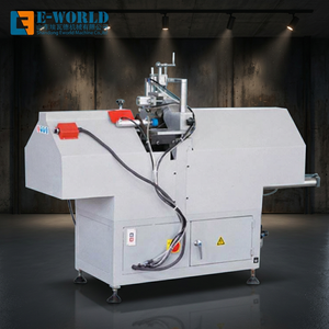 Machine de découpe de profilés PVC/UPVC haute précision Eworld 380V/220V 2kW 300kg Garantie 1 an - Product Image 1