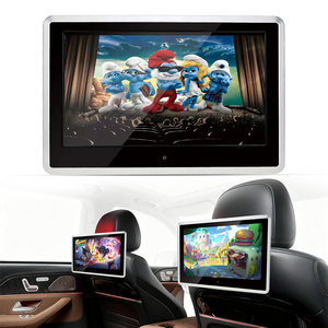 Écran HD 10,1 pouces IPS, prise en charge du Wi-Fi, de la radio FM et du USB, système de divertissement pour sièges arrière, moniteur d'appuie-tête de voiture Android, lecteur DVD d'appuie-tête de voiture - Product Image 2