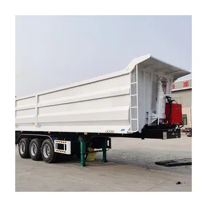 Hot Sale Dump Truck Trailer Standard Semi Trailer For 3 -4 Axle 40 Ton Transport