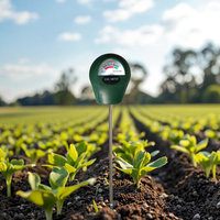 Humidimètre portable pour sols avec construction en métal et ABS pour usage en jardin et en ferme