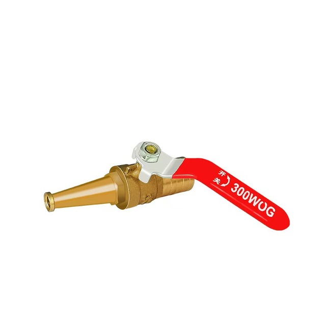 1/2 Inch /1inch Brass Fire Fighting Hose Reel Nozzle