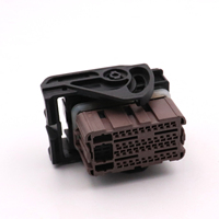 Connecteur de faisceau de câbles de système de contrôle automobile femelle en laiton à 48 broches 10A PPI0001495