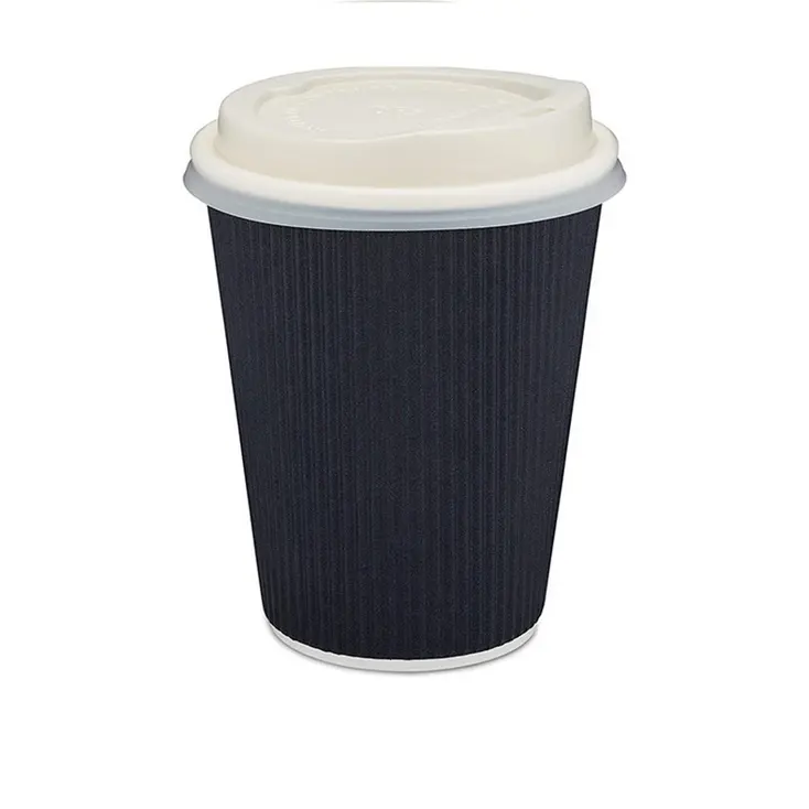 Özel tasarım çevre dostu sıcak içme kağıt kahve fincanları çevre dostu tek kullanımlık kağıt bardak ambalaj