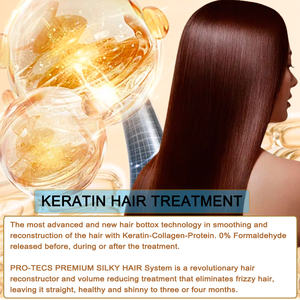 Traitement professionnel à la kératine pour cheveux brésiliens Pro Tech, meilleur traitement lissant et brillant, crème lissante pour cheveux noirs, ensemble de soin - Product Image 4