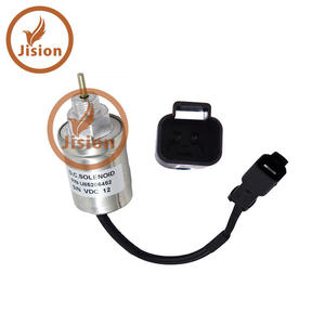 Válvula Solenoide de Paro de Combustible para Motor Diésel U85206452, Apta para Excavadoras 403C 404D, Repuestos - Product Image 1
