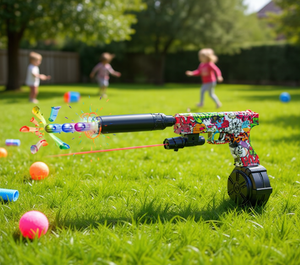 Pistolet à gel Glock F1807C version légère, chargeur court, infrarouge, jouet pour enfants, plastique, thème dessin animé, 8 à 13 ans, unisexe - Product Image 2