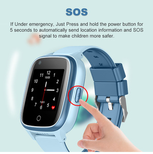 Montre connectée pour enfant avec communication 4G, localisation en temps réel, montre GPS intelligente pour enfant avec alarme SOS - Product Image 6