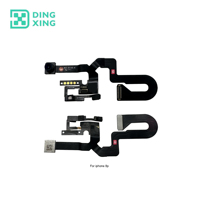 Caméra frontale pour iPhone 5 5S 5SE 6 6P 6S 6SP 7 7P 8 8P SE2020 SE2022 X XR XS XSMAX, petite caméra avec capteur de proximité et câble flexible